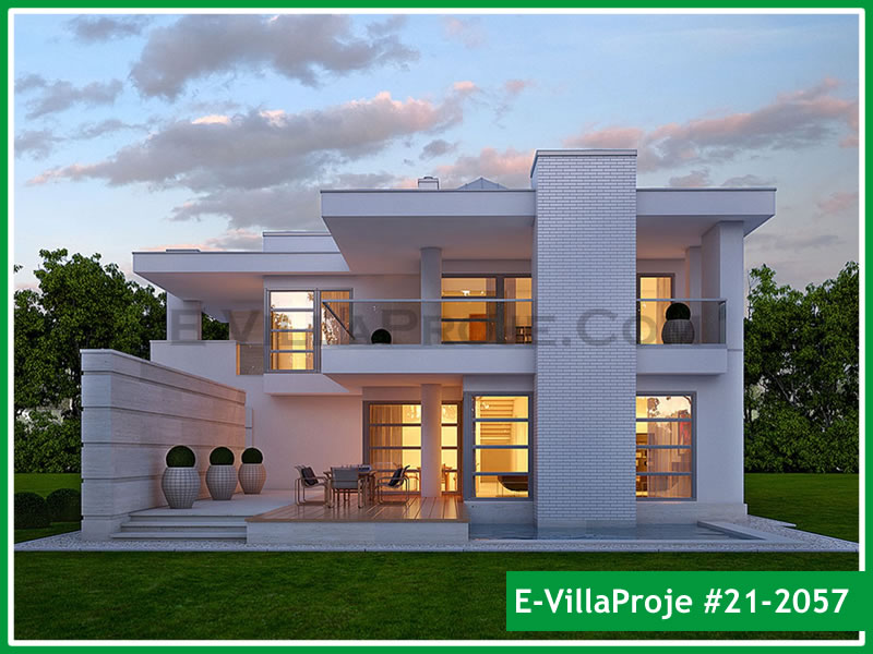 Merkez, Isparta Ev Villa Proje #21 - 2057 Anahtar Teslim Çelik Villa