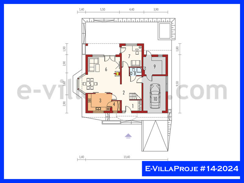 Ev Villa Proje #14 - 2024 Detay 2