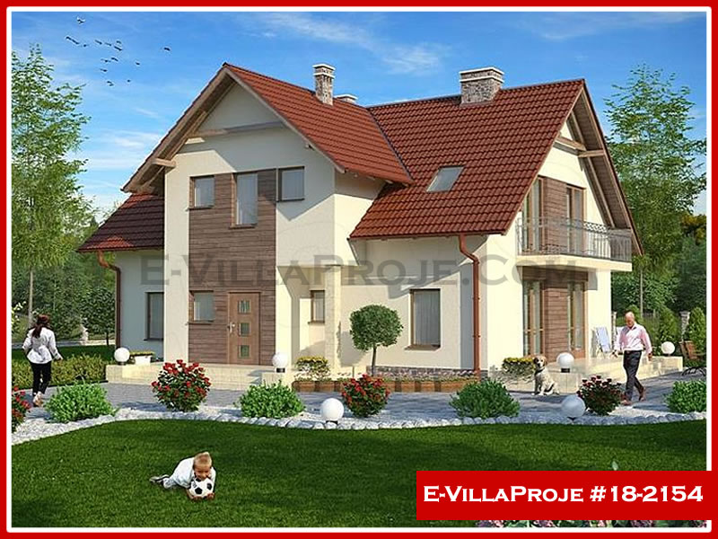Develi, Kayseri Ev Villa Proje #18 - 2154 Anahtar Teslim Çelik Villa