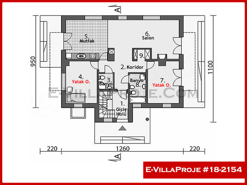 Ev Villa Proje #18 - 2154 Detay 2