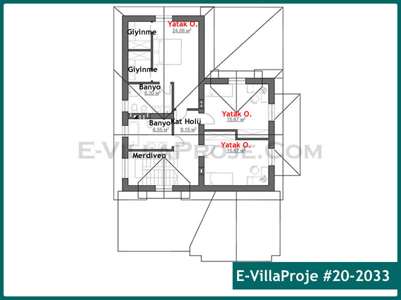 Ev Villa Proje #20 - 2033 Detay 3