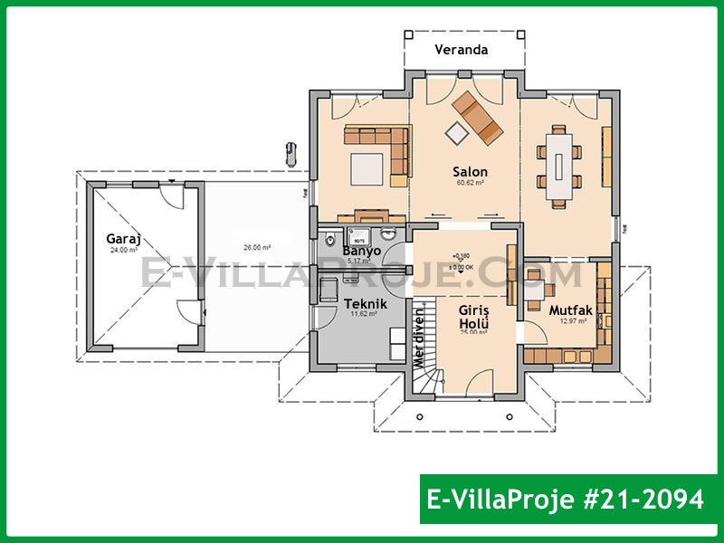 Ev Villa Proje #21 - 2094 Detay 2