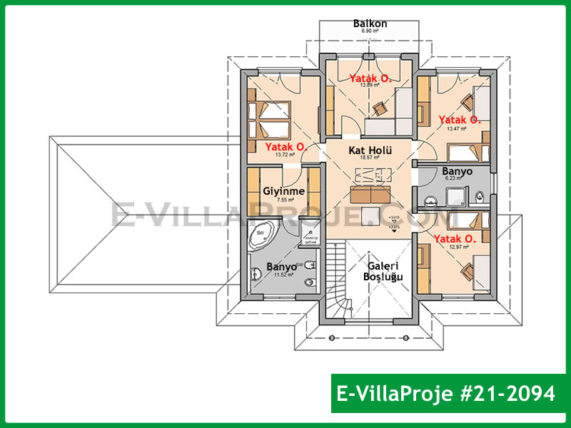 Ev Villa Proje #21 - 2094 Detay 3