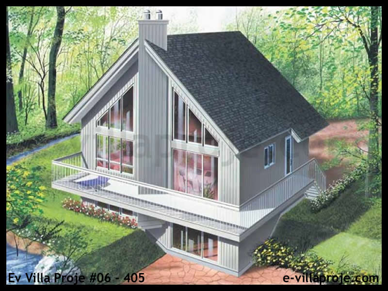 Isparta Ev Villa Proje #06 - 405 Anahtar Teslim Çelik Villa