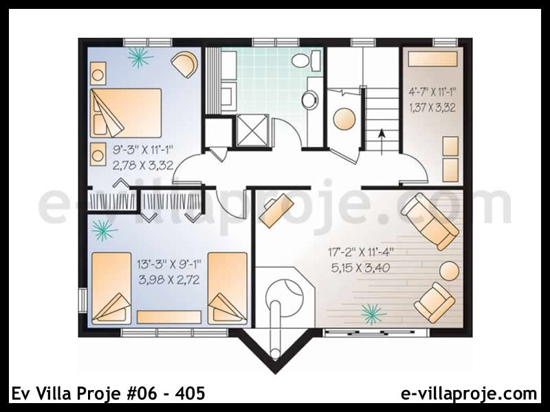 Ev Villa Proje #06 - 405 Detay 4