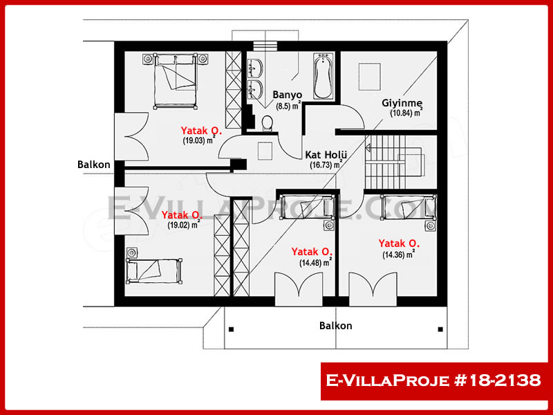 Ev Villa Proje #18 - 2138 Detay 3