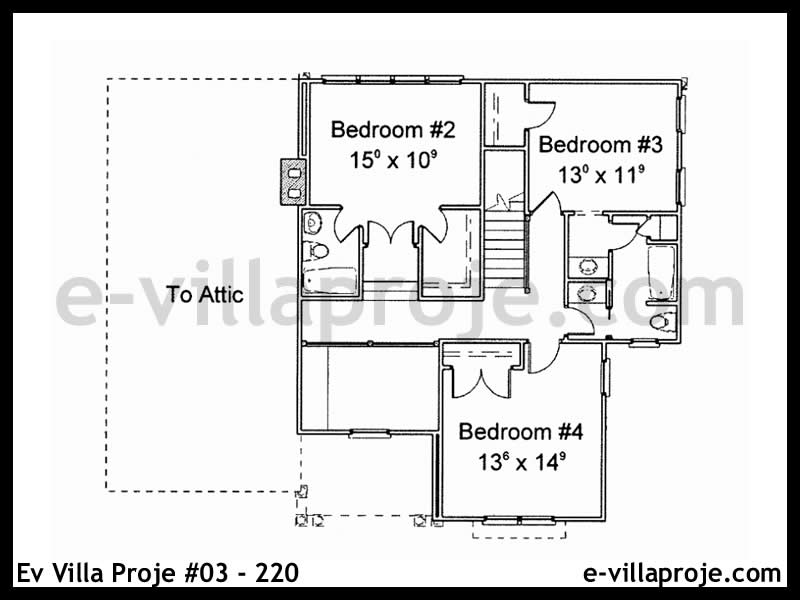 Ev Villa Proje #03 - 220 Detay 3