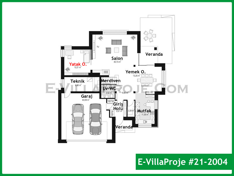 Ev Villa Proje #21 - 2014 Detay 2