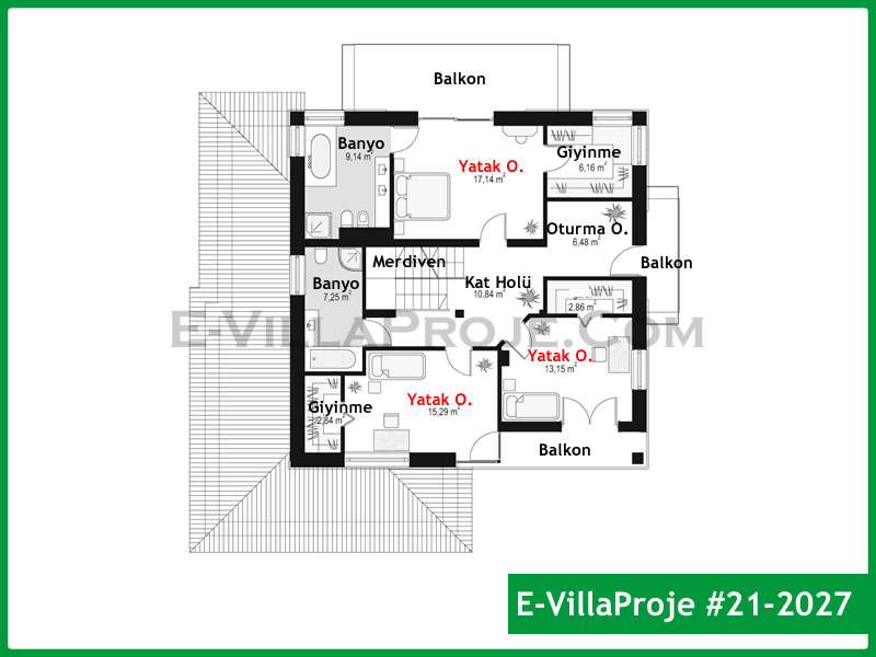 Ev Villa Proje #21 - 2027 Detay 3