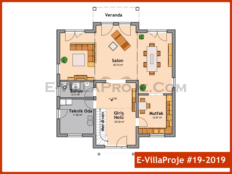 Ev Villa Proje #19 - 2019 Detay 2