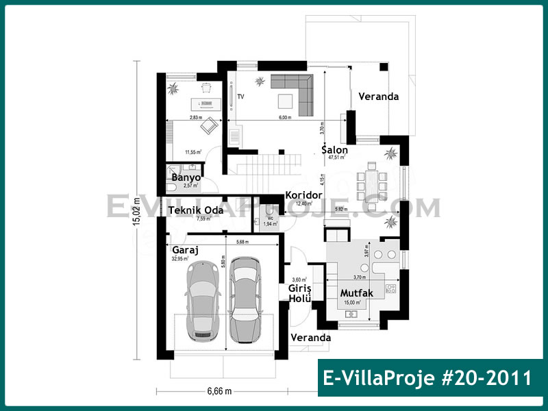 Ev Villa Proje #20 - 2011 Detay 2