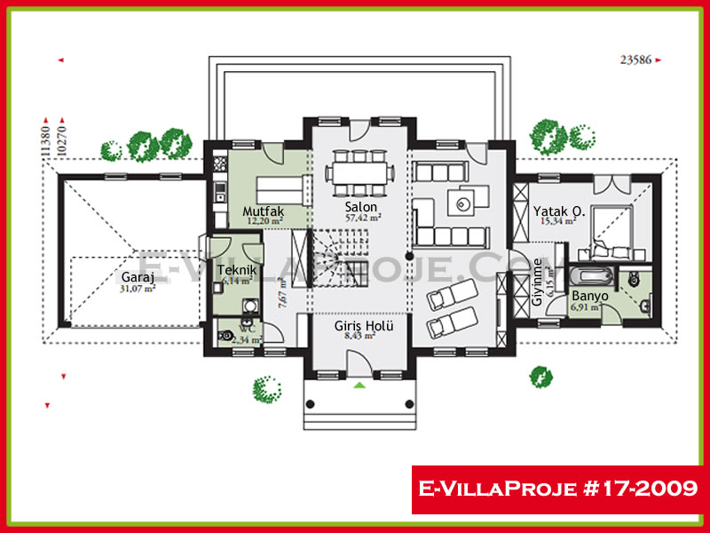Ev Villa Proje #17 - 2009 Detay 2