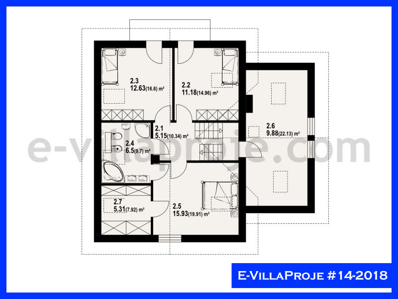 Ev Villa Proje #14 - 2018 Detay 3