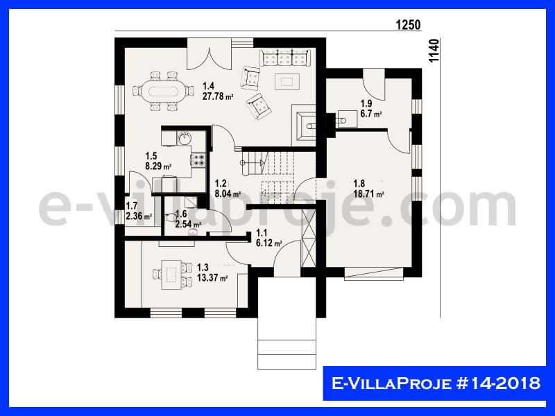 Ev Villa Proje #14 - 2018 Detay 2