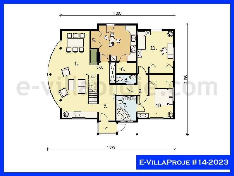 Ev Villa Proje #14 - 2023 Detay 2