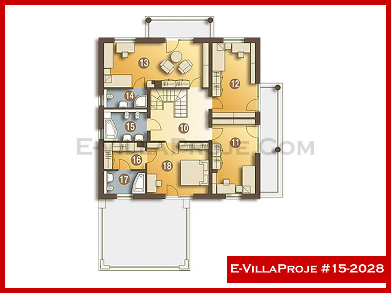 Ev Villa Proje #15 - 2028 Detay 3
