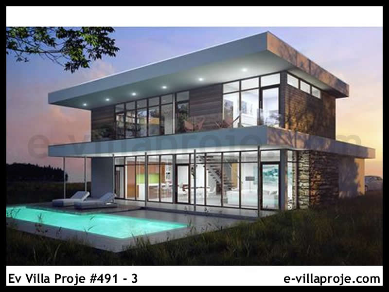 Isparta Ev Villa Proje #491 - 3 Anahtar Teslim Çelik Villa