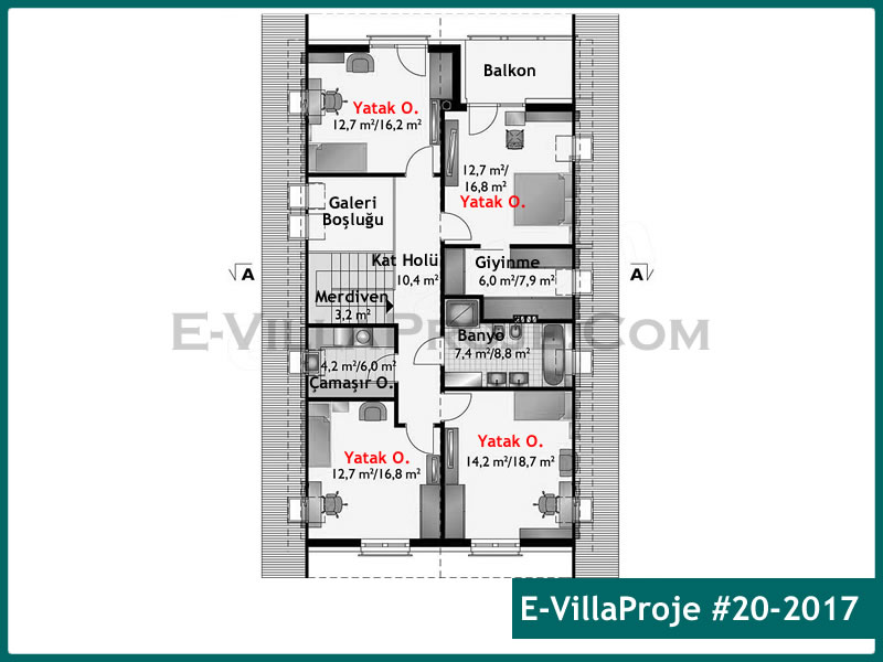 Ev Villa Proje #20 - 2017 Detay 3