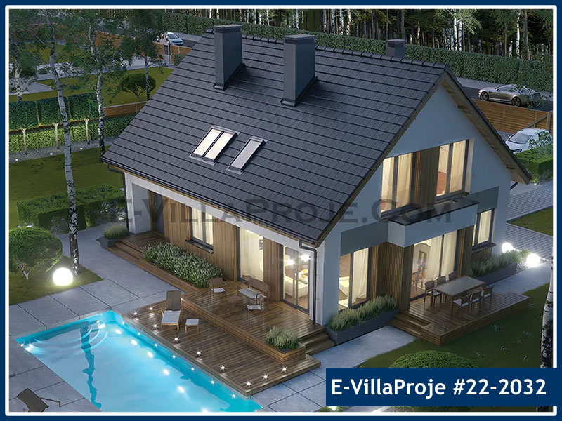 Küre, Kastamonu Ev Villa Proje #22 - 2032 Anahtar Teslim Çelik Villa