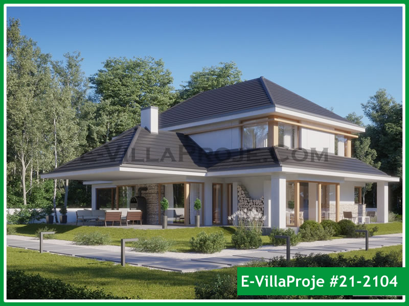 Isparta Ev Villa Proje #21 - 2104 Anahtar Teslim Çelik Villa