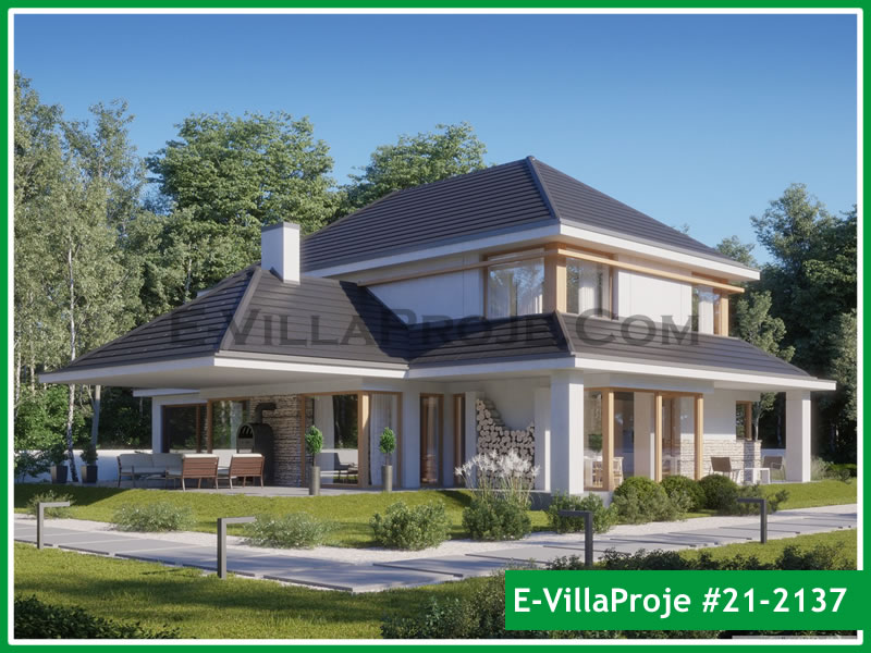 Kırklareli Ev Villa Proje #21 - 2137 Anahtar Teslim Çelik Villa