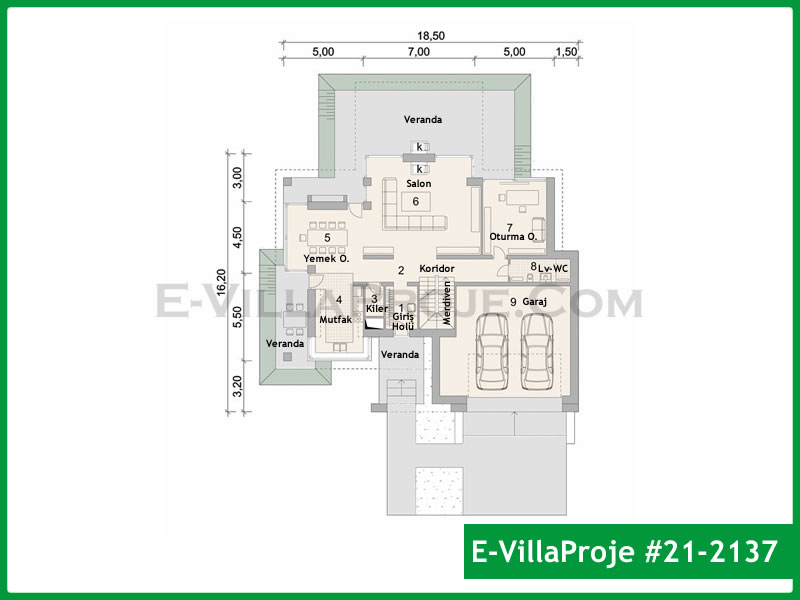 Ev Villa Proje #21 - 2137 Detay 2