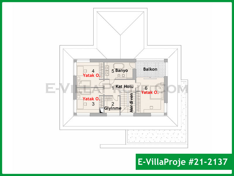 Ev Villa Proje #21 - 2137 Detay 3
