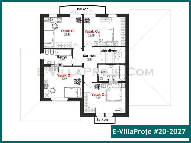 Ev Villa Proje #20 - 2027 Detay 3