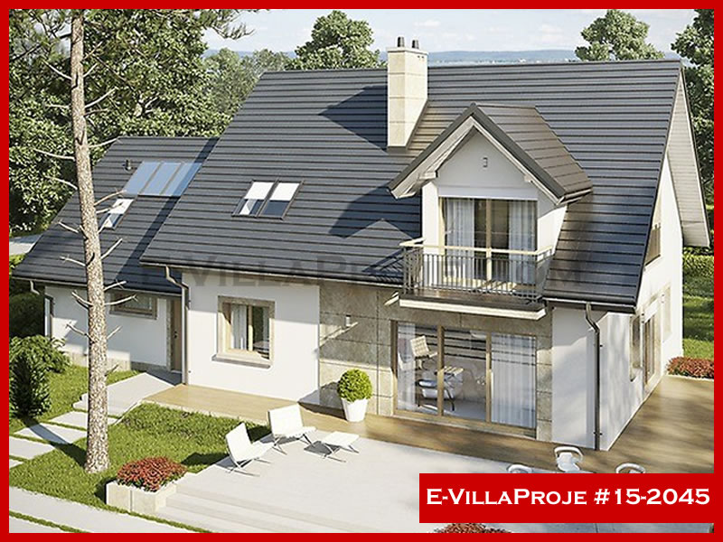 Kırklareli Ev Villa Proje #15 - 2045 Anahtar Teslim Çelik Villa