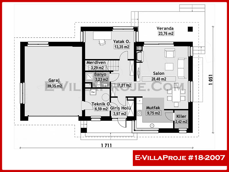 Ev Villa Proje #18 - 2007 Detay 2