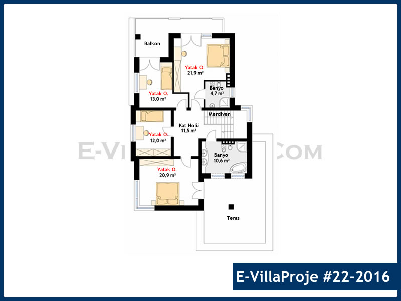 Ev Villa Proje #22 - 2016 Detay 3