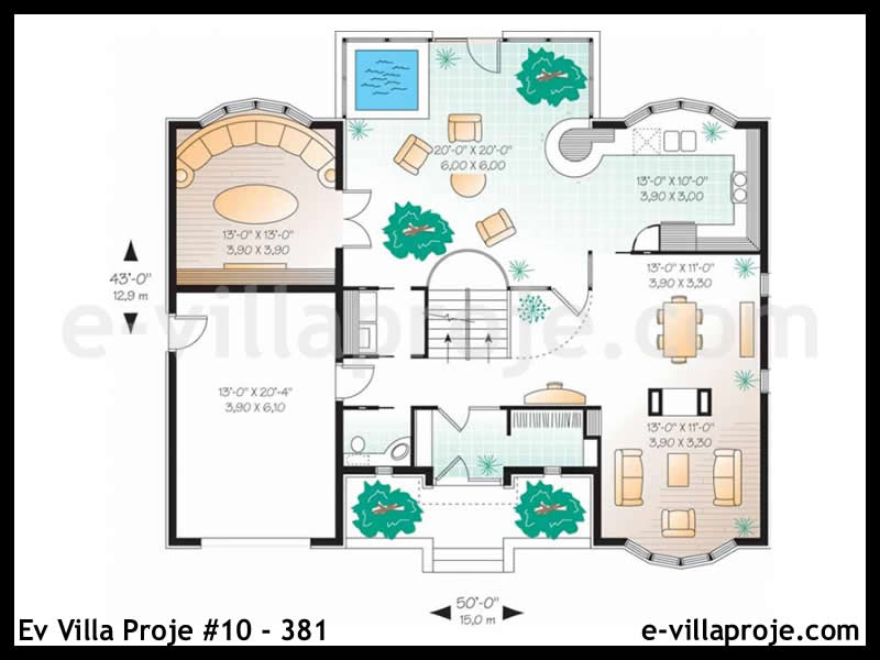 Ev Villa Proje #10 - 381 Detay 2