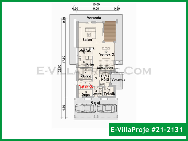 Ev Villa Proje #21 - 2131 Detay 2