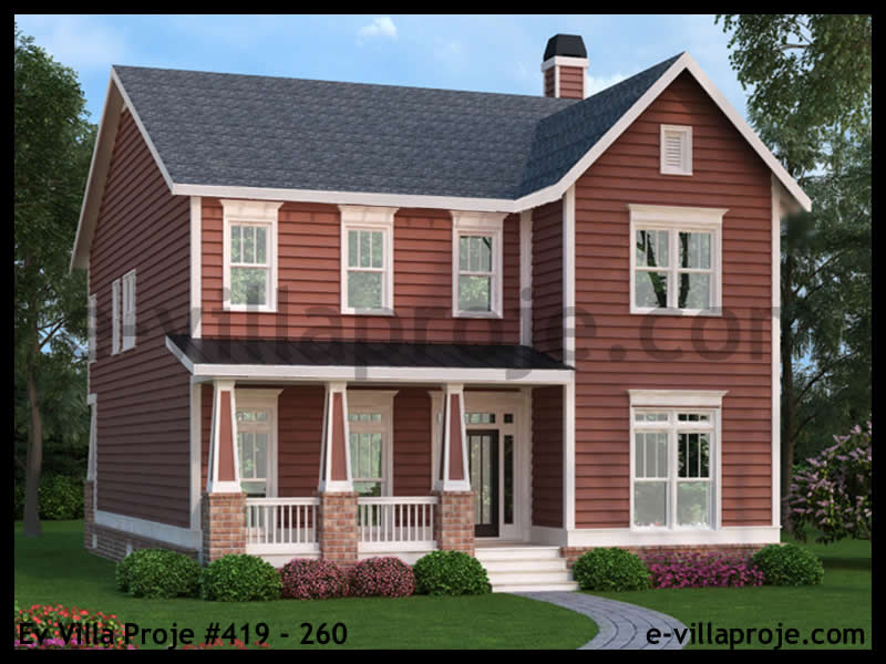 Batman Ev Villa Proje #419 - 260 Anahtar Teslim Çelik Villa
