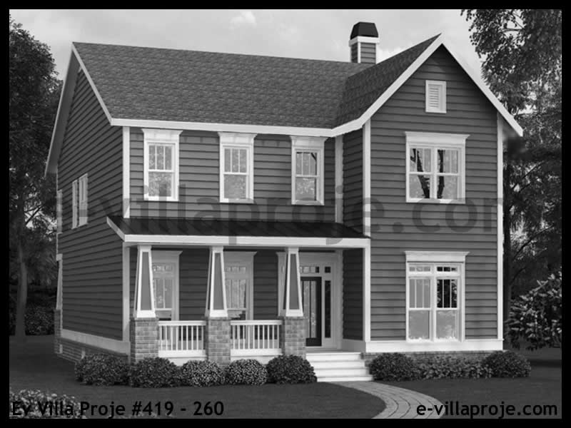 Ev Villa Proje #419 - 260 Detay 4