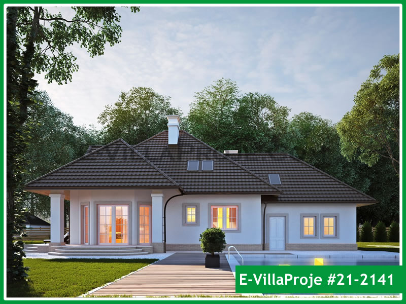 Isparta Ev Villa Proje #21 - 2141 Anahtar Teslim Çelik Villa