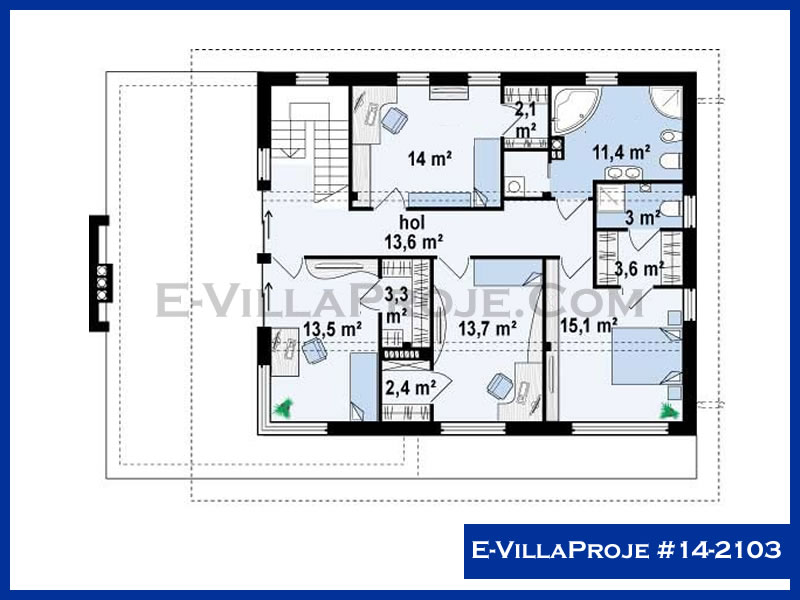 Ev Villa Proje #14 - 2103 Detay 3