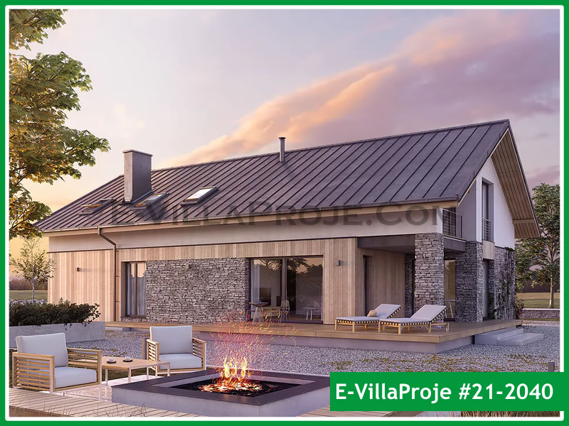 Isparta Ev Villa Proje #21 - 2040 Anahtar Teslim Çelik Villa
