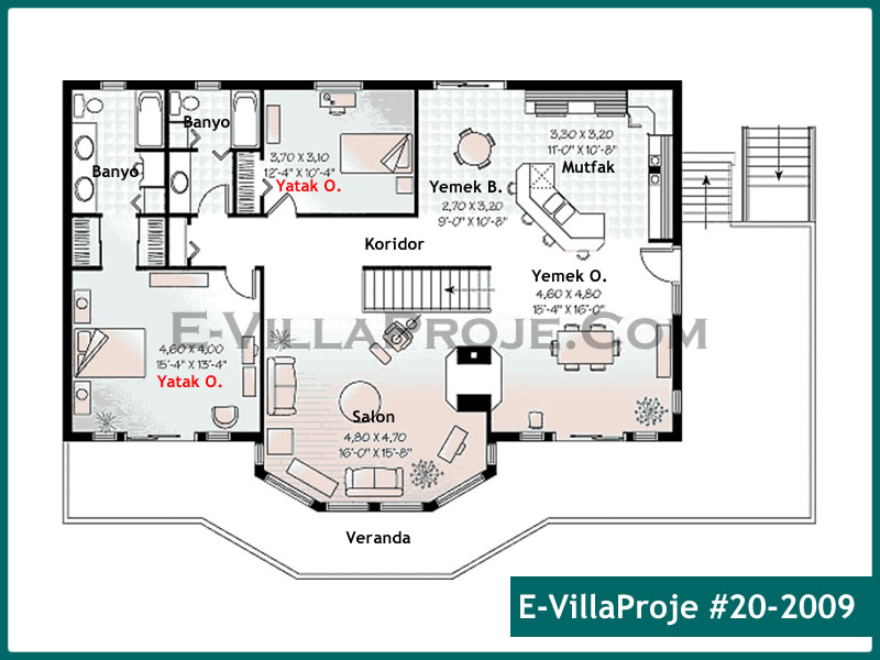 Ev Villa Proje #20 - 2009 Detay 3