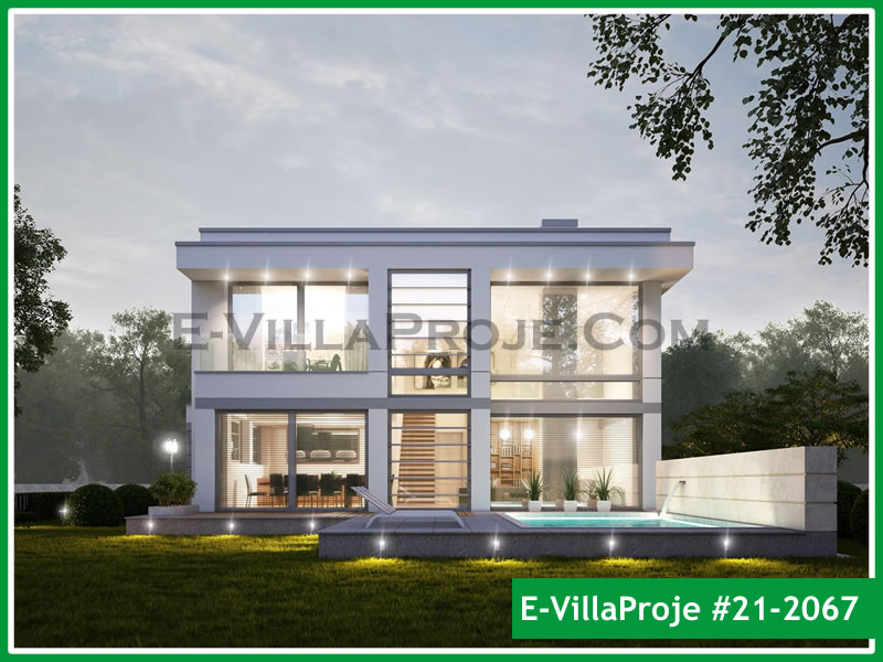 Kocasinan, Kayseri Ev Villa Proje #21 - 2067 Anahtar Teslim Çelik Villa