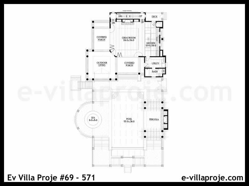 Ev Villa Proje #69 - 571 Detay 2