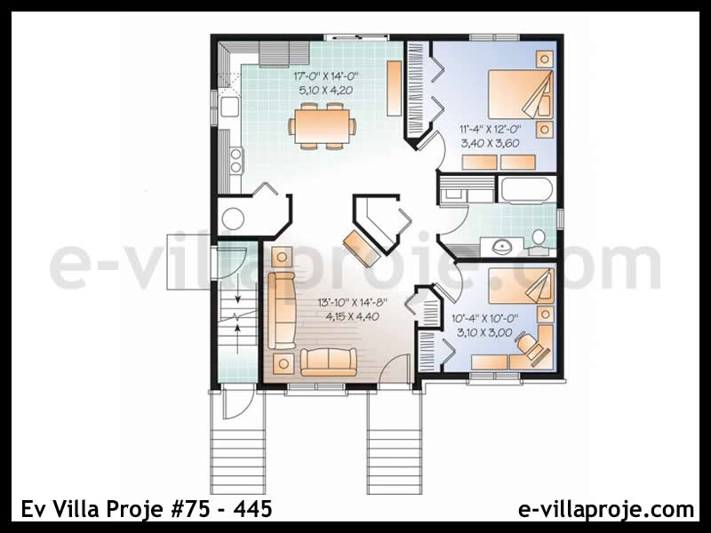Ev Villa Proje #75 - 445 Detay 2