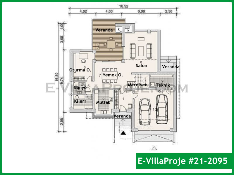 Ev Villa Proje #21 - 2095 Detay 2