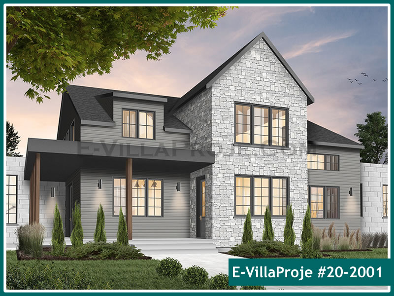 Kastamonu Ev Villa Proje #20 - 2001 Anahtar Teslim Çelik Villa