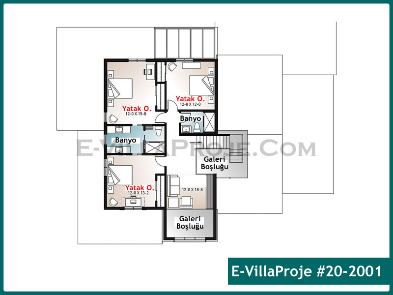 Ev Villa Proje #20 - 2001 Detay 3