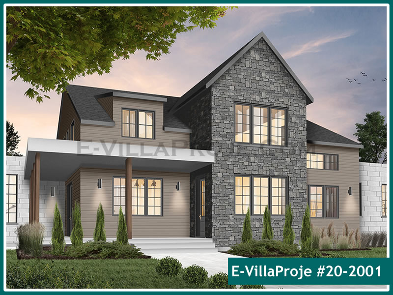 Ev Villa Proje #20 - 2001 Detay 6