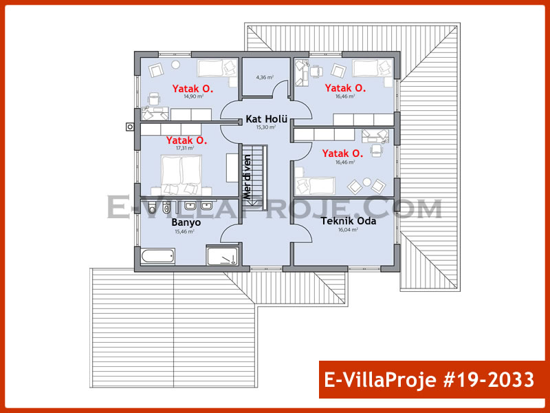Ev Villa Proje #19 - 2033 Detay 3