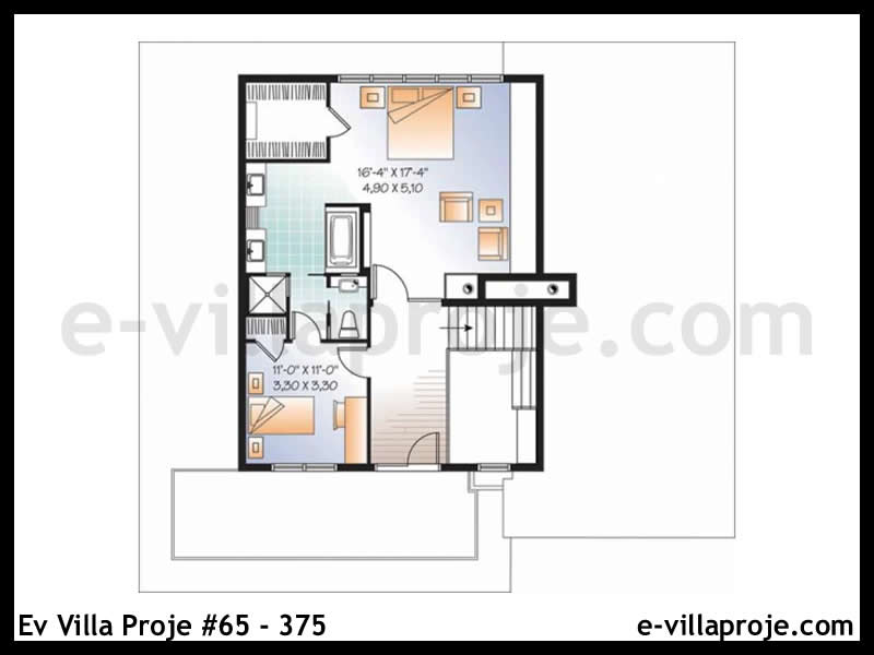 Ev Villa Proje #65 - 375 Detay 3