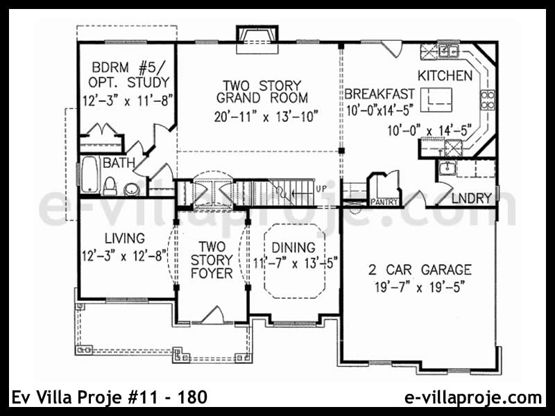 Ev Villa Proje #11 - 180 Detay 2