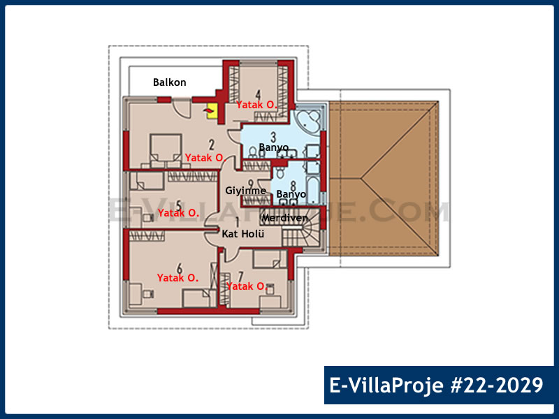 Ev Villa Proje #22 - 2029 Detay 3